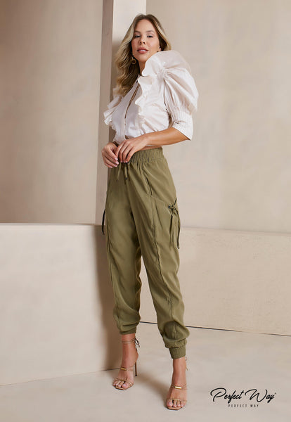 Green Jogger Pants