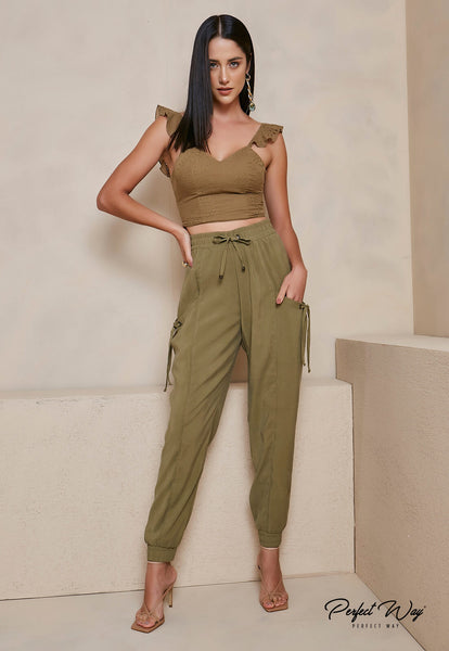 Green Jogger Pants