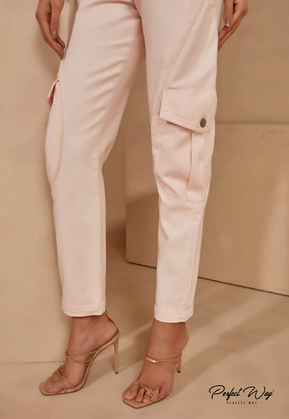 Salmon Twill Pants