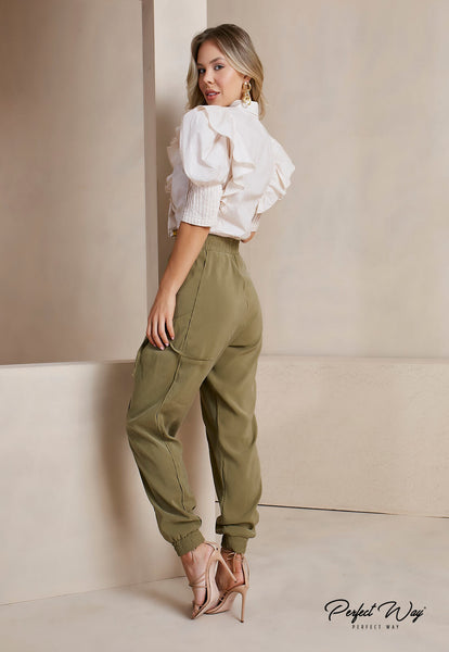 Green Jogger Pants