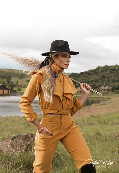 Mustard Relaxed Jacket