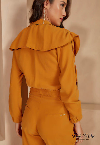 Mustard Relaxed Jacket