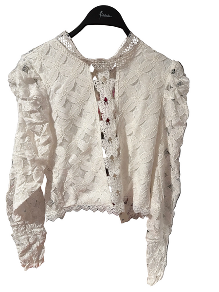 Lace crop top