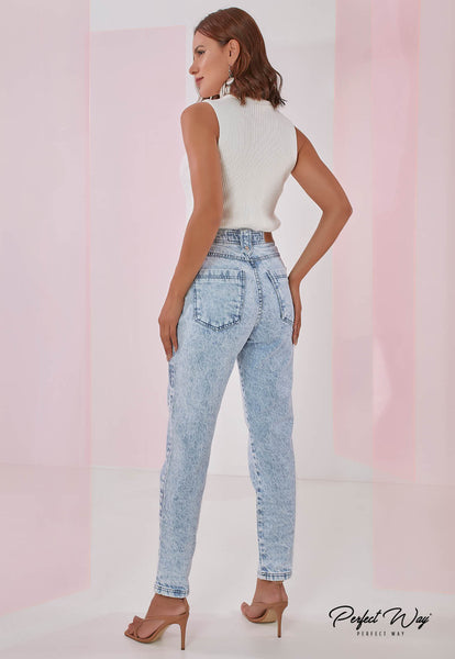 Off-White High Neck Knit Tank Top