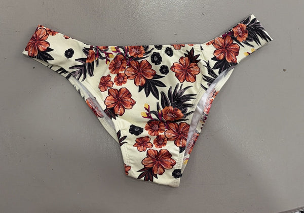 Hibiscus bikini bottom, front view