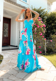 Tropical long dress