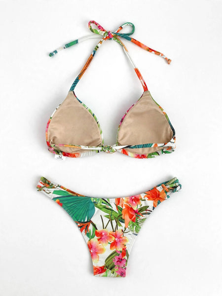 Orange Vibes Bikini - back