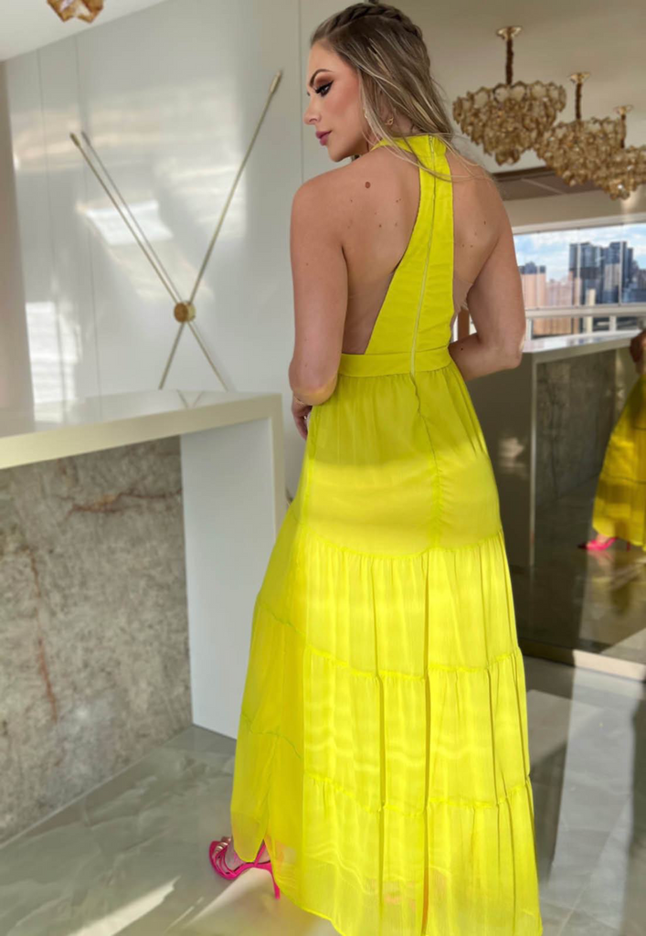 Neon Maxi Dress Neon Maxi Dress